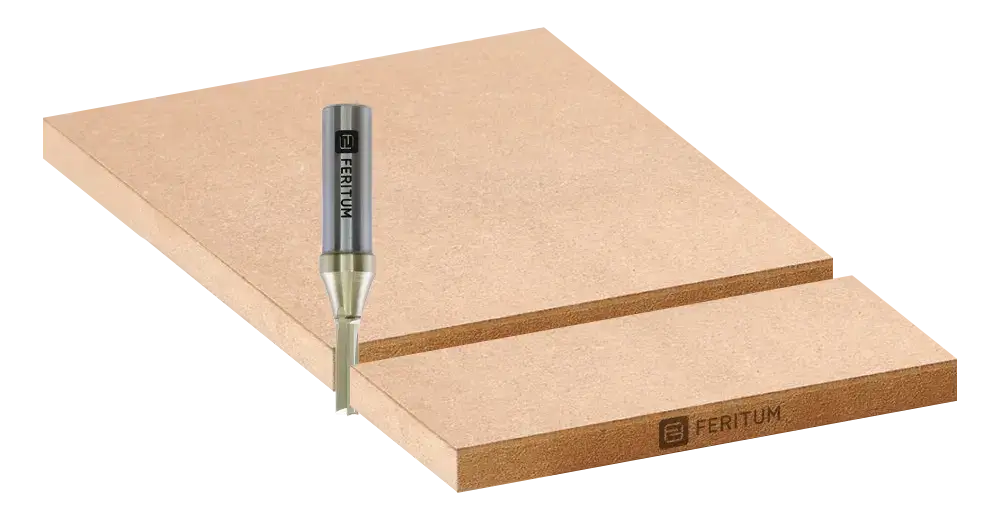 Прямая пазовая фреза для МДФ для нестинга на ЧПУ станках