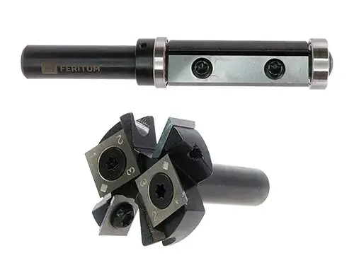 Фрезы концевые со сменными ножами