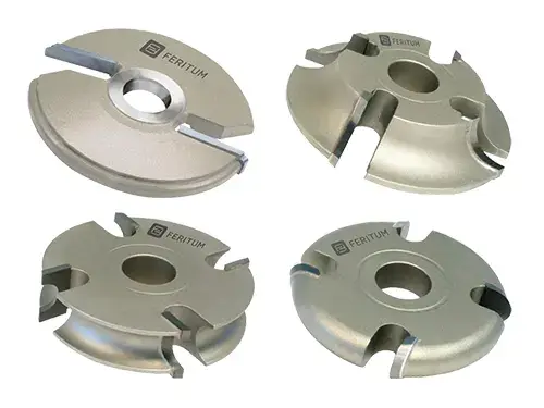 Фрезы насадные с напайными ножами Feritum