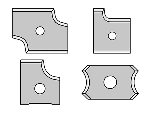 Ножи для кромкооблицовочных станков