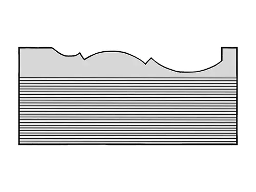 Профилирование бланкетных ножей по чертежам