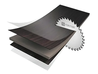 Пильные диски для HPL, композита, пластика, ЛДСП без подрезной пилы