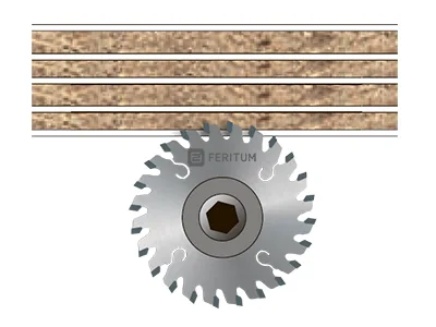 Подрезные пилы для раскроечных центров ЧПУ