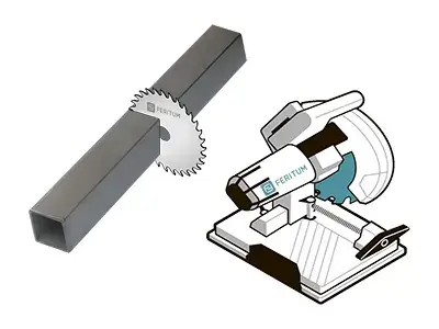 Пильные диски для торцовочной пилы для сухой резки металла (стали)