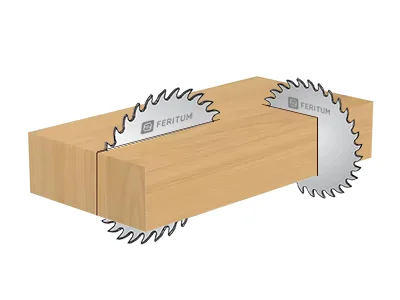 Универсальные пильные диски для продольного и поперечного пиления дерева