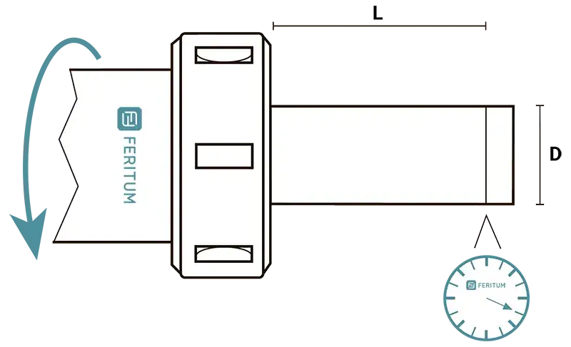 Измерение концентричности цанг