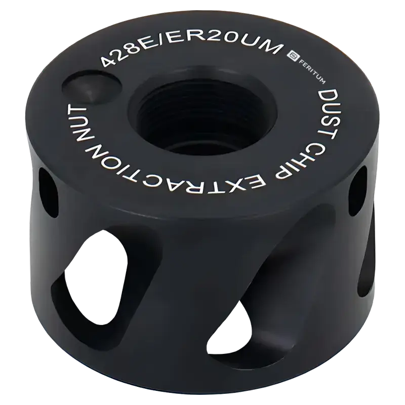 Гайка с системой пылеудаления для цанг ER20