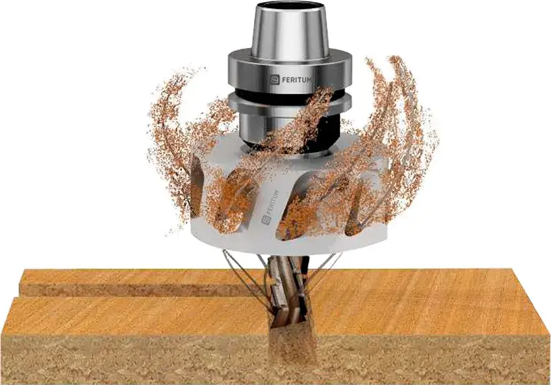 Гайка ER32 для пылеудаления - принцип работы