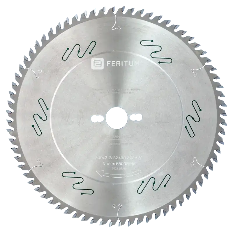 Пильный диск для резки фанеры и МДФ | Feritum