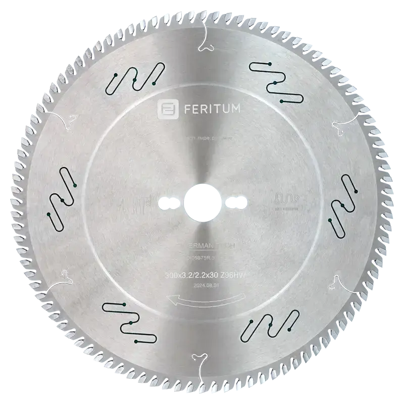 Пильные диски для ЛДСП серия 3DI05B75R хром