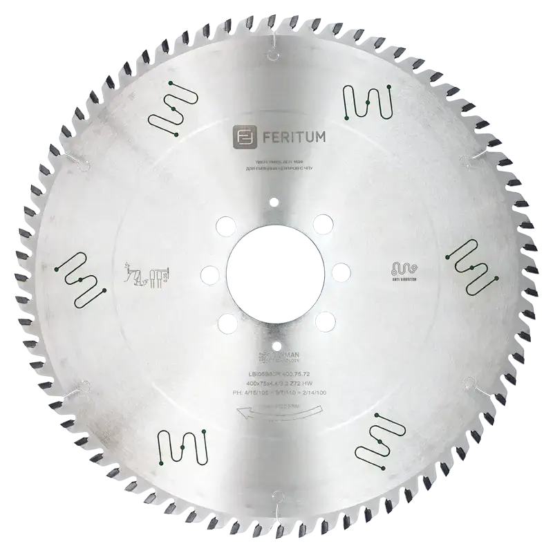 Пильные диски по ЛДСП для раскроечных центров ЧПУ