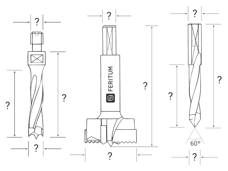 Производство присадочных сверл на заказ по чертежам