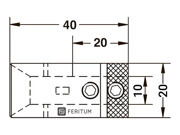 Чертеж патрона Griggio с размерами