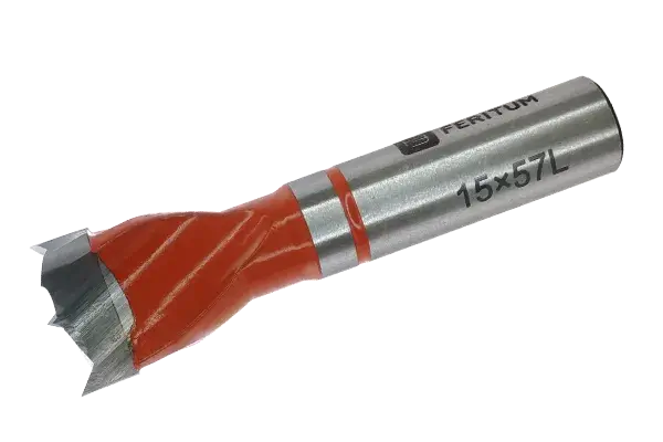 D=15 мм Сверло для мебельных стяжек (эксцентрик или конических) L=57.5 мм