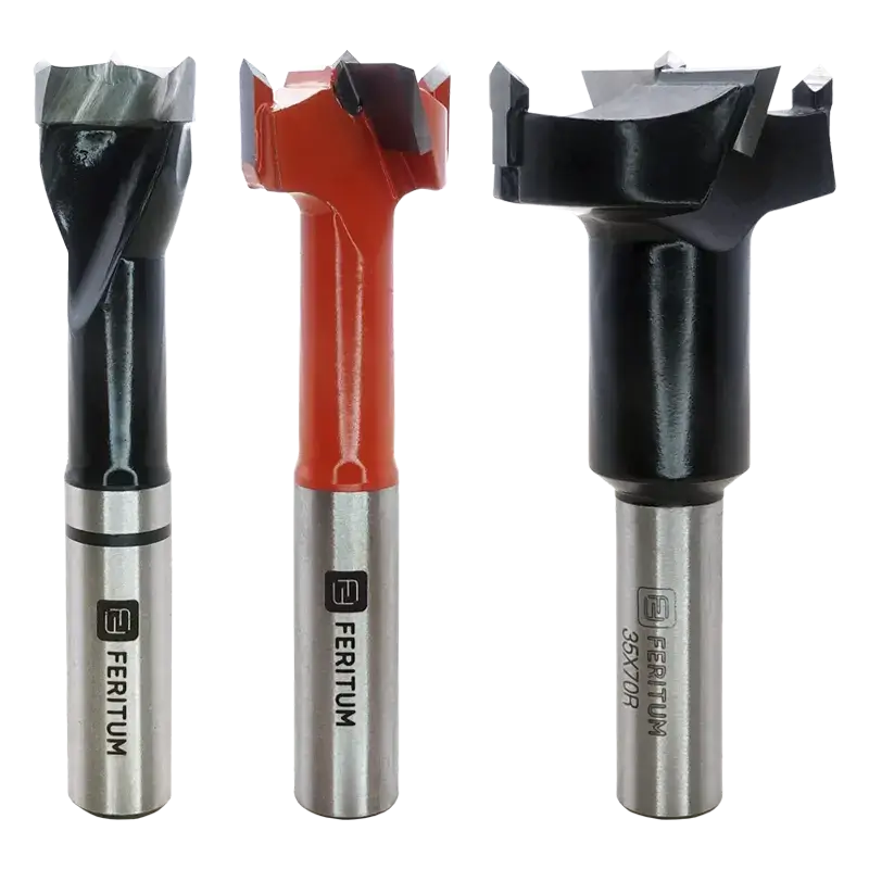 Сверло форстнера для мебельных петель, чашечное сверло для мебельных стяжек и эксцентриков | Feritum